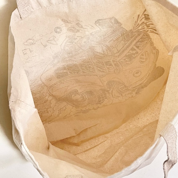 NEW Grateful Dead Farewell Tour Lot Artist Made Volkswagen Bus Canvas Tote Bag - Picture 9 of 9